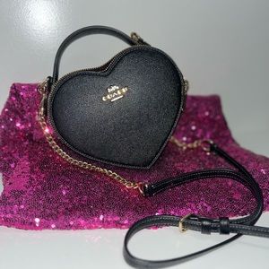 Coach Heart Shaped Purse